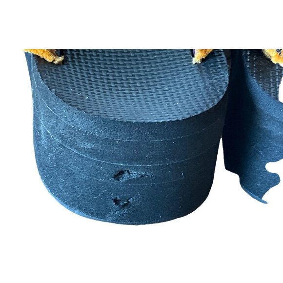 Teva Flatform Universal Maressa Womens Sandals Sunflower Multi Size W7 F3019D Mi - Picture 9 of 10